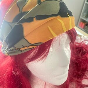 Stylish Orange and Green Headband